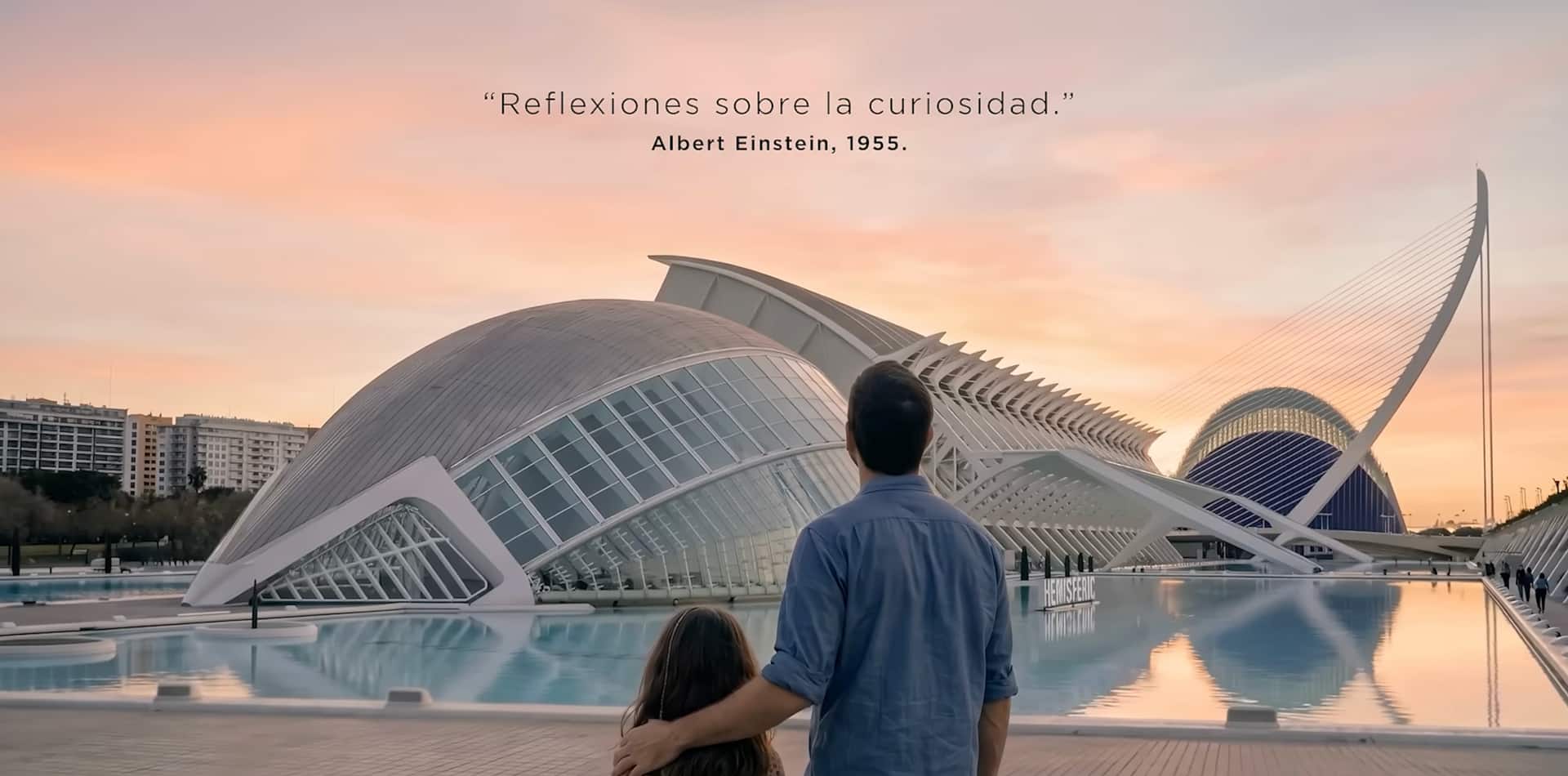 Ciutat de les Arts i les Ciències Nunca Pierdas La Curiosidad