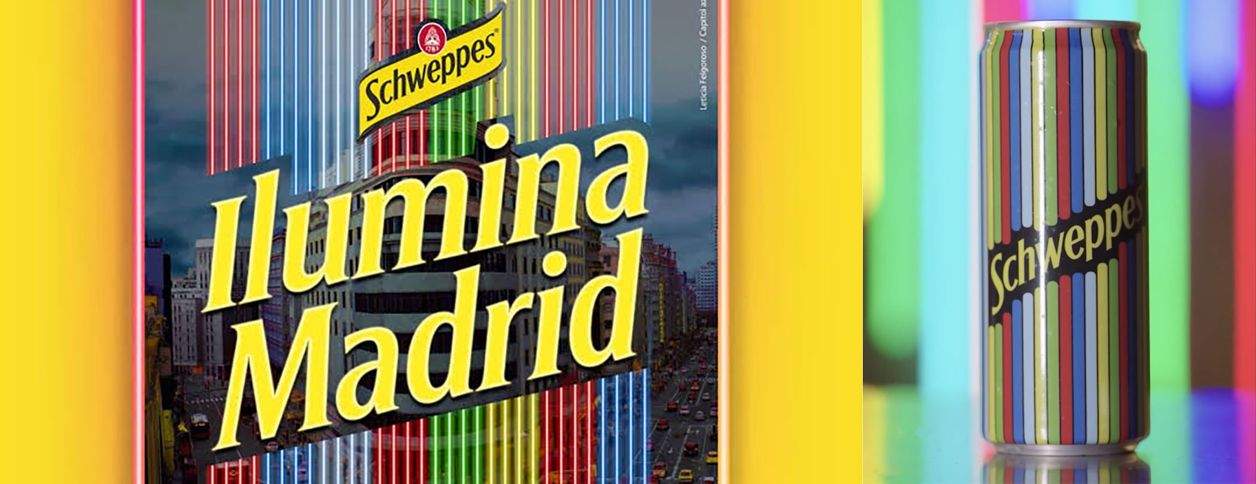 Schweppes Ilumina Madrid